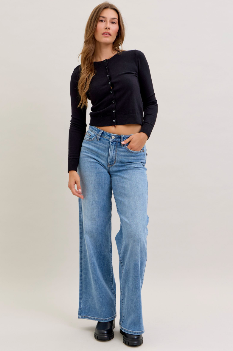 Judy Blue MR Retro Wide Leg { product_type }}