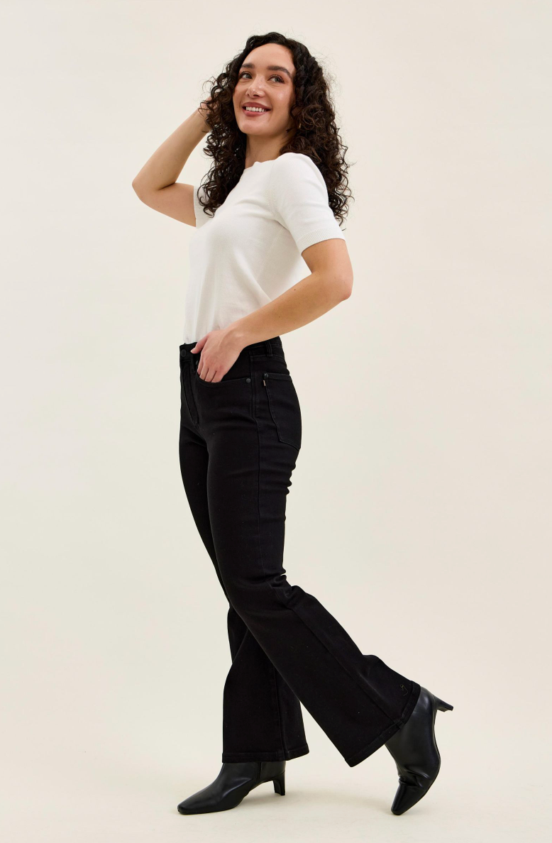 HW Petite TC Bootcut-Denim-Judy Blue-Three Birdies Boutique, Women's Fashion Boutique Located in Kearney, MO