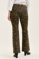 Leopard Bootcut Jeans { product_type }}