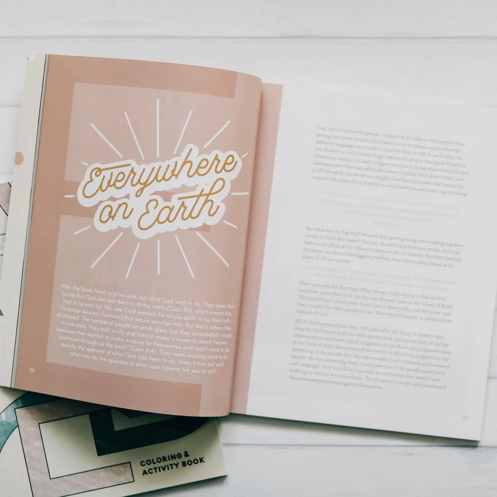 Story of the Bible from A to Z - Kids & Family Devotional-Book-The Daily Grace Co-Three Birdies Boutique, Women's Fashion Boutique Located in Kearney, MO