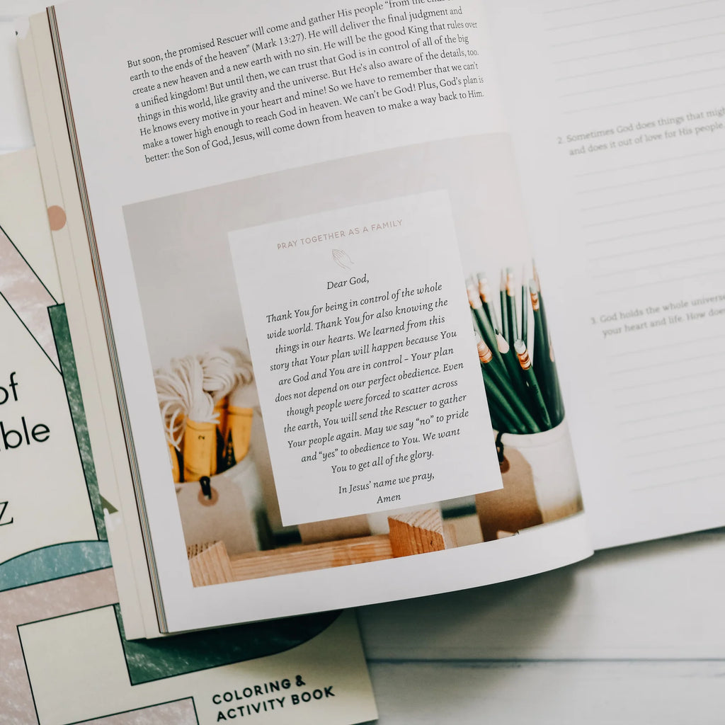 Story of the Bible from A to Z - Kids & Family Devotional-Book-The Daily Grace Co-Three Birdies Boutique, Women's Fashion Boutique Located in Kearney, MO