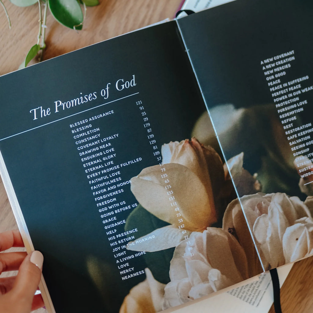 The Promises of God | Coffee Table Book-Book-The Daily Grace Co-Three Birdies Boutique, Women's Fashion Boutique Located in Kearney, MO