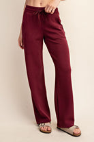 Rae Mode Luxe Straight Leg Pants { product_type }}