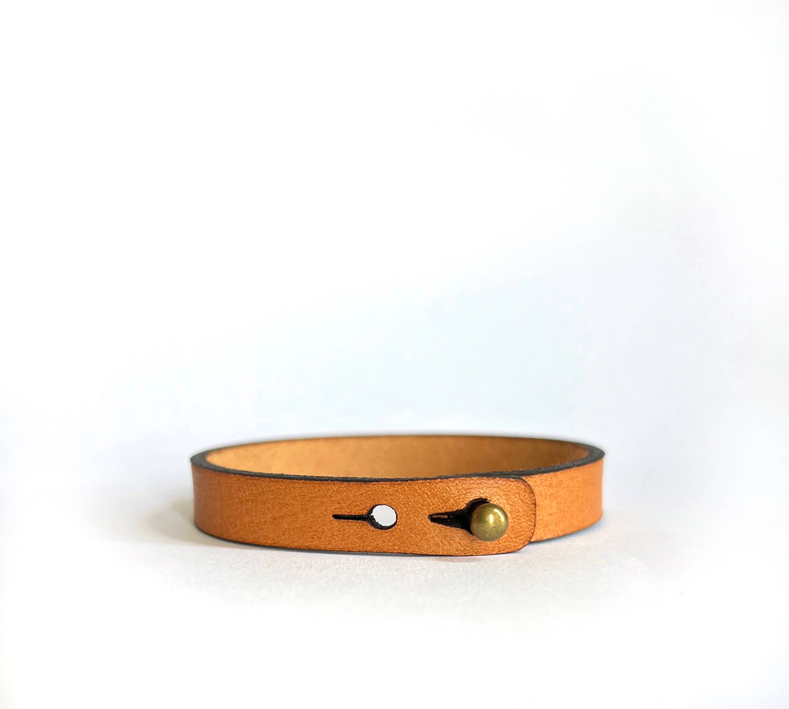 Persevere On Purpose Bracelet - Thin Leather Bracelet { product_type }}