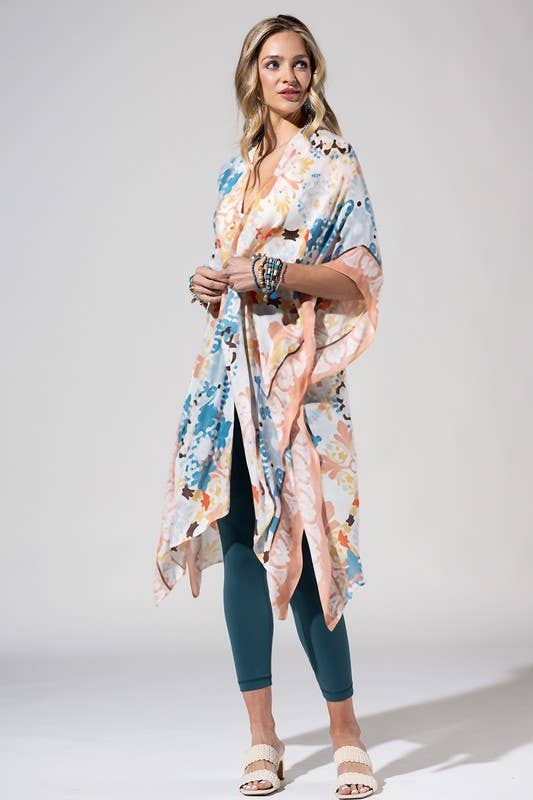 Cona Moroccan Tile Kimono { product_type }}