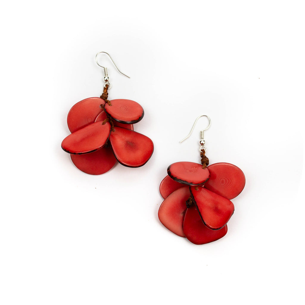 Mariposa Earrings: Fall Combo-Organic Tagua Jewelry-Three Birdies Boutique, Women's Fashion Boutique Located in Kearney, MO