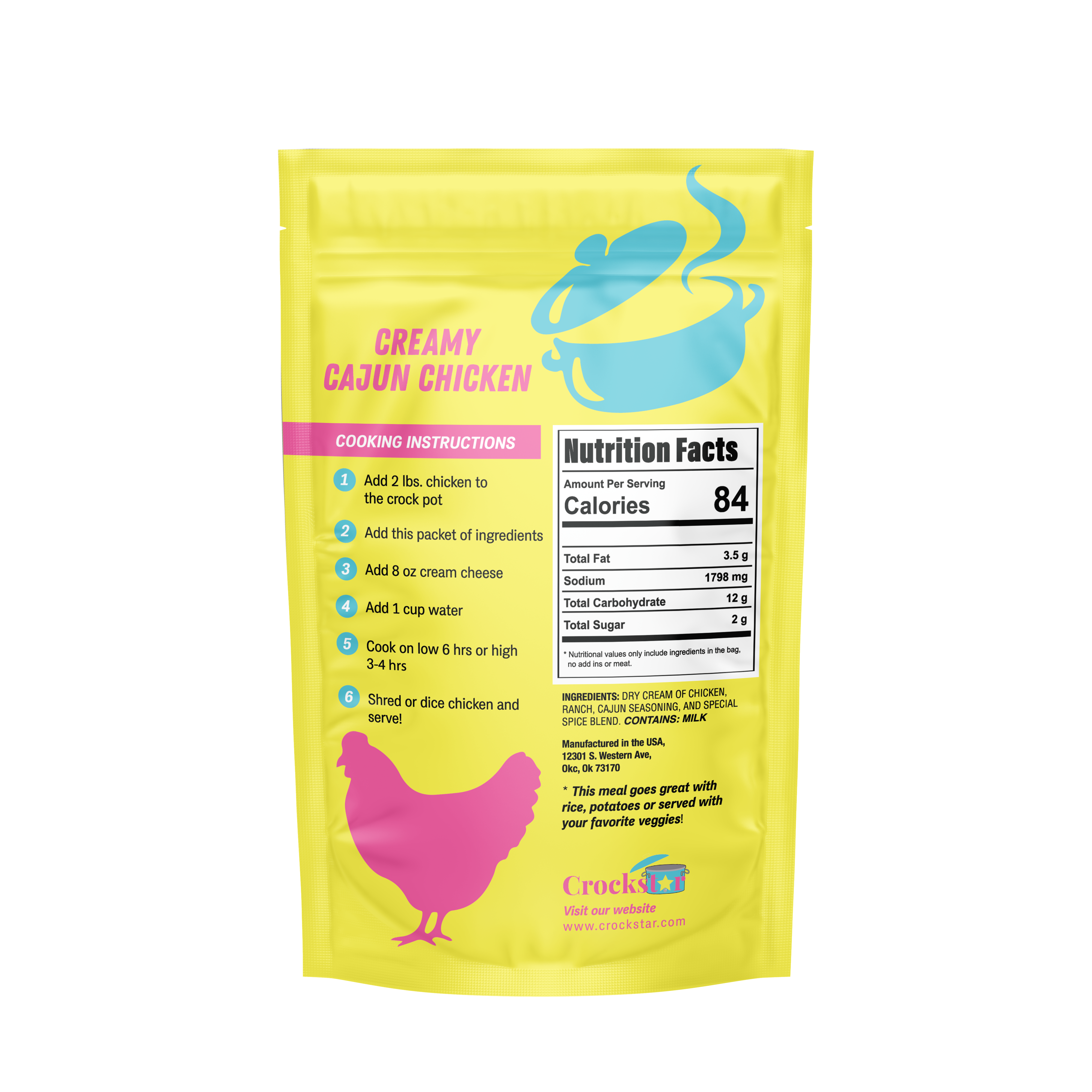 Creamy Cajun Chicken { product_type }}