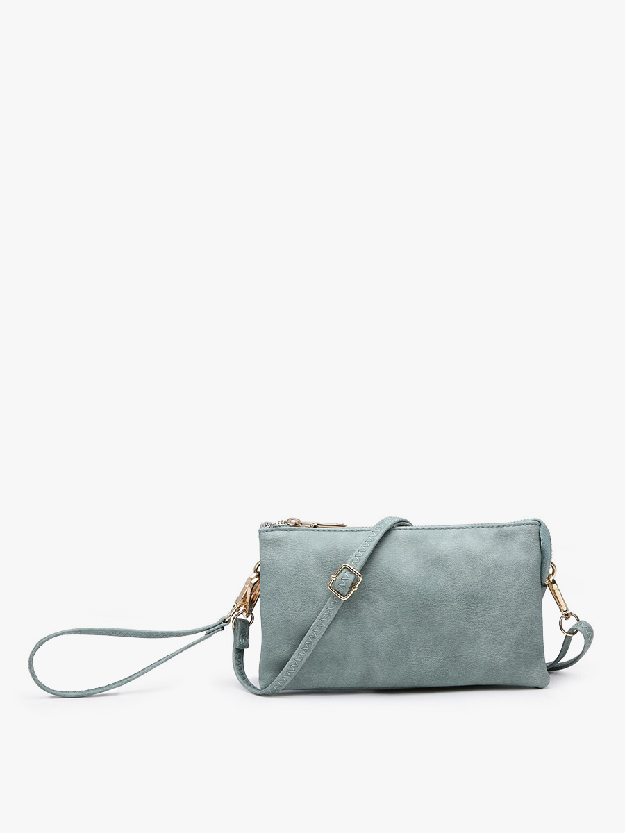 Riley Crossbody/Wristlet: Teal { product_type }}