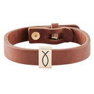 Leather Bracelet - Ichthys { product_type }}