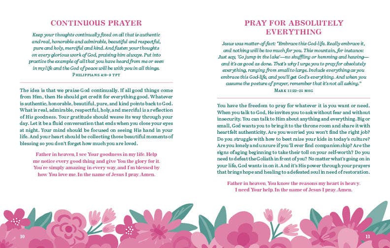 Pray & Never Give Up- Barbour Books-Three Birdies Boutique, Women's Fashion Boutique Located in Kearney, MO