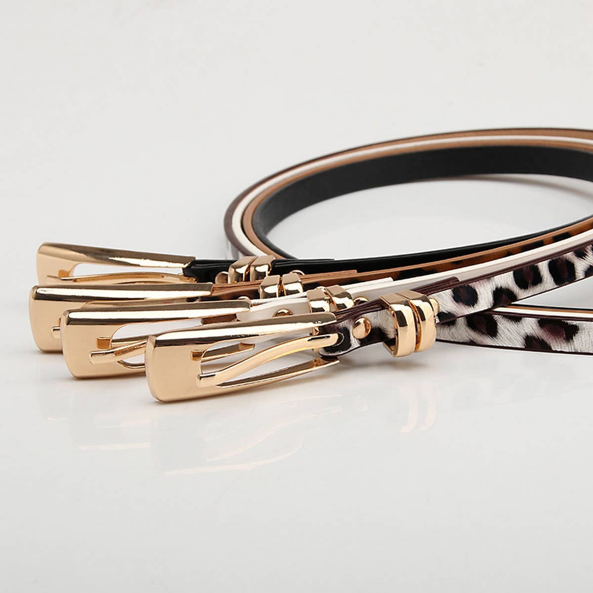 Classic Leopard Thin Belt { product_type }}