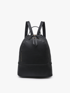 Marty Backpack with Stitch Detail - Black { product_type }}
