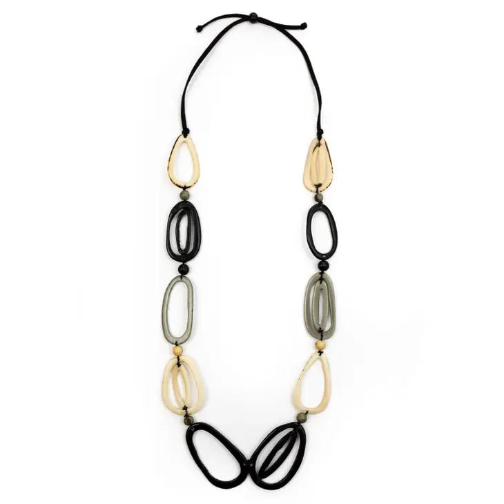 Emily Necklace-Necklace-Tagua-Three Birdies Boutique, Women's Fashion Boutique Located in Kearney, MO