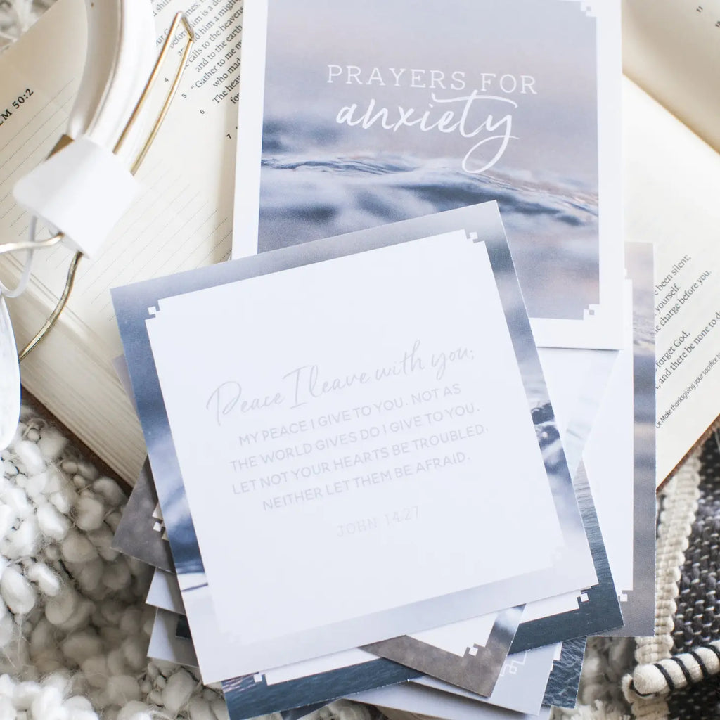 Prayers For Anxiety-Book-The Daily Grace Co-Three Birdies Boutique, Women's Fashion Boutique Located in Kearney, MO
