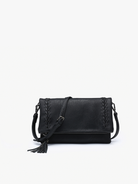 Isadora Crossbody with Tassel - Black { product_type }}