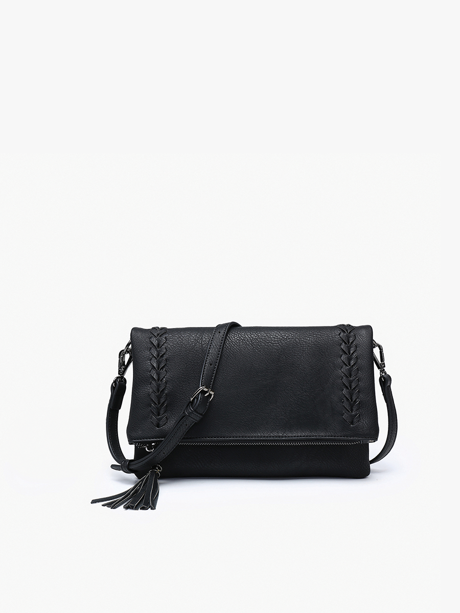 Isadora Crossbody with Tassel - Black { product_type }}