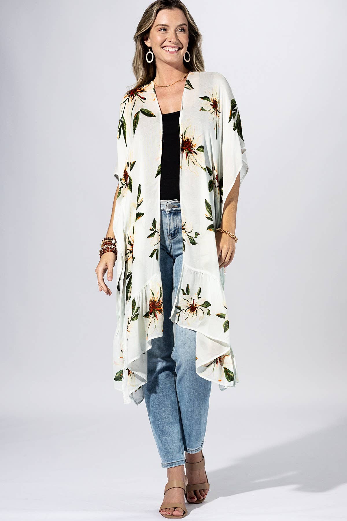 Magnolia Bloom Kimono { product_type }}