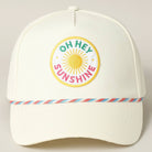 Oh Hey Sunshine Embroidery Patch Trucker Hat - Multi { product_type }}