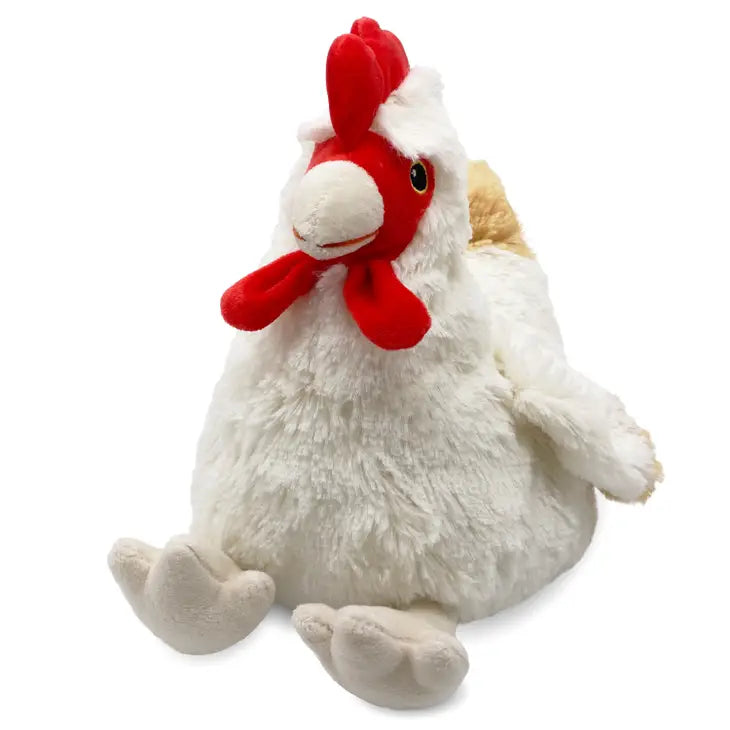 Chicken Junior Warmies-Stuffed Animals-Warmies-Three Birdies Boutique, Women's Fashion Boutique Located in Kearney, MO