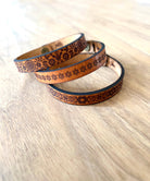 Vintage Style Thin Leather Bracelet: Vintage { product_type }}