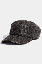 Leopard Print Baseball Cap: DBR { product_type }}