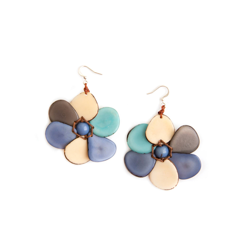 Rosalia Earrings-Organic Tagua Jewelry-Three Birdies Boutique, Women's Fashion Boutique Located in Kearney, MO