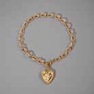 Spiked Heart Chunky Chain Toggle Necklace { product_type }}