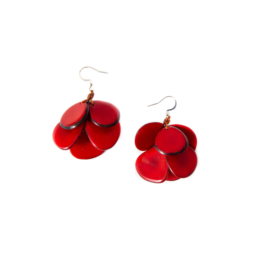 Mariposa Earrings: Fall Combo-Organic Tagua Jewelry-Three Birdies Boutique, Women's Fashion Boutique Located in Kearney, MO