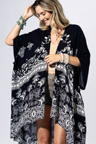 Noir Garden Kimono { product_type }}