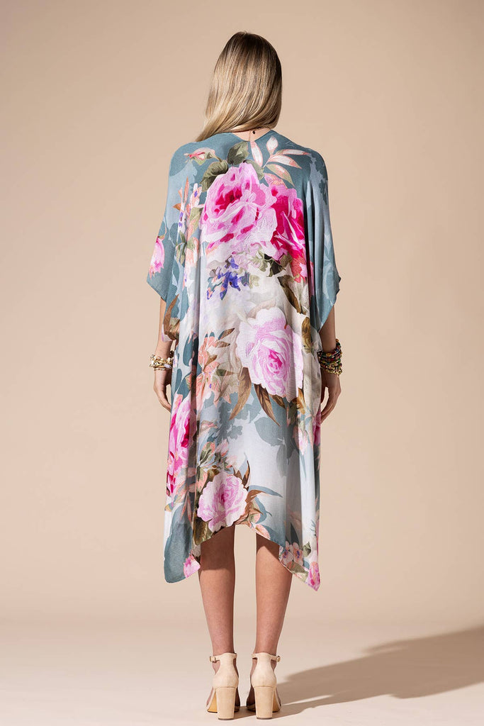 Monet Kimono: Monet / OS-Urbanista-Three Birdies Boutique, Women's Fashion Boutique Located in Kearney, MO