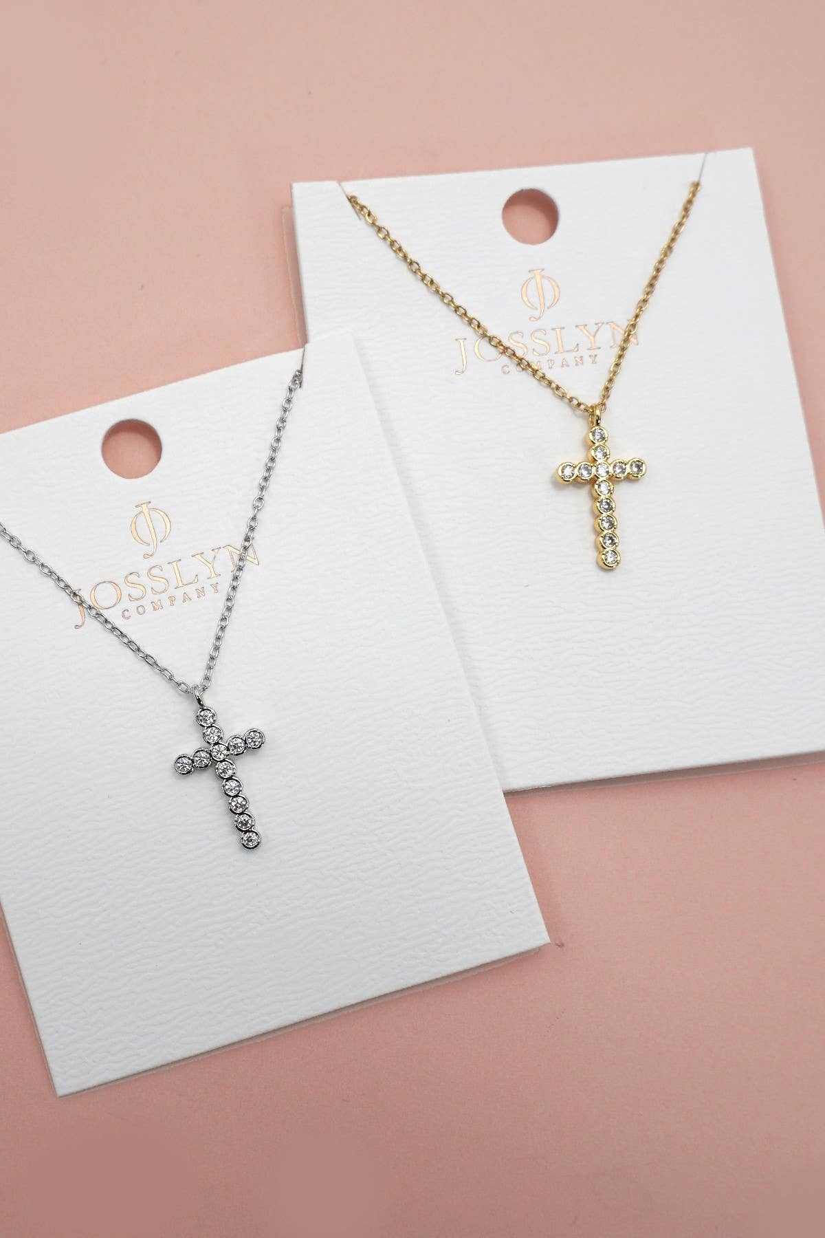 Cross Necklace Silver { product_type }}