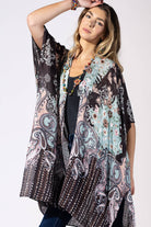 Mint Chocolate Kimono { product_type }}