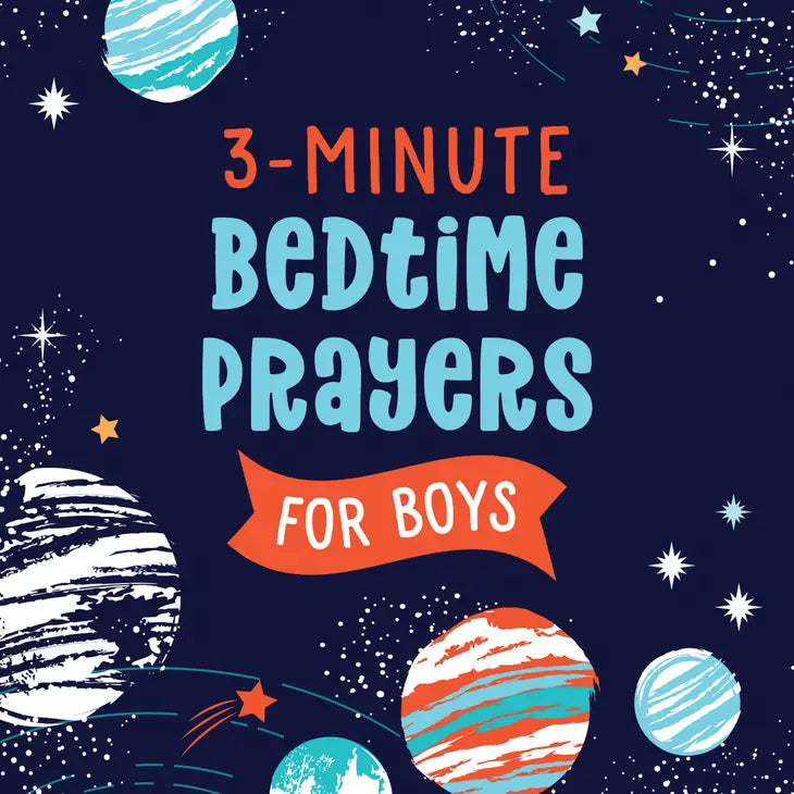 3 Minute Bedtime Prayers For Boys-Book-Barbour Publishing, Inc.-Three Birdies Boutique, Women's Fashion Boutique Located in Kearney, MO