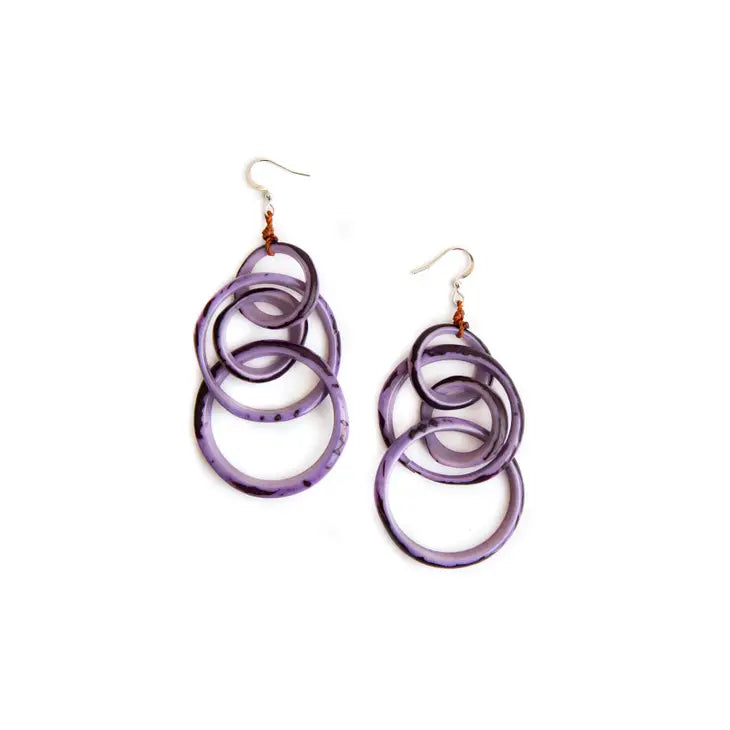 Yazmin Earrings-Earrings-Tagua-Three Birdies Boutique, Women's Fashion Boutique Located in Kearney, MO