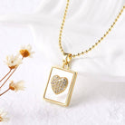 Pendant Necklace – Rectangle Cross { product_type }}