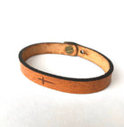 Cross Thin Leather Bracelet - Easter: Cross (Image) { product_type }}