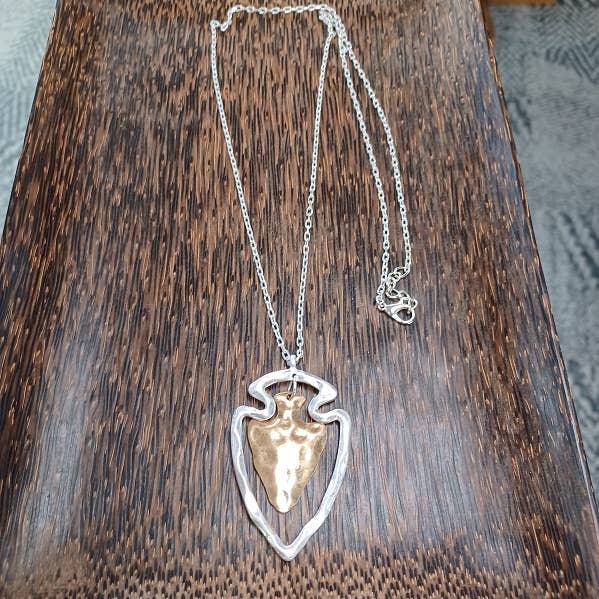 Two Tone Arrowhead: Silver { product_type }}