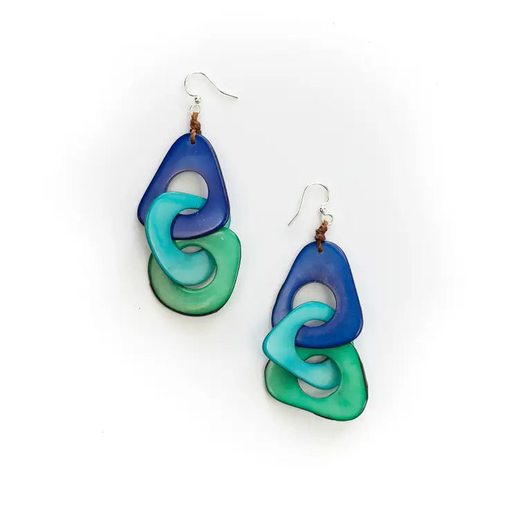 Vero Earrings-Earrings-Tagua-Three Birdies Boutique, Women's Fashion Boutique Located in Kearney, MO