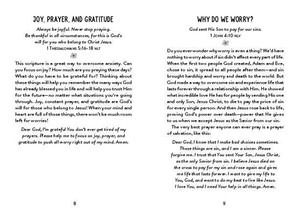 Worry Less, Pray More (teen girl)-Barbour Publishing, Inc.-Three Birdies Boutique, Women's Fashion Boutique Located in Kearney, MO