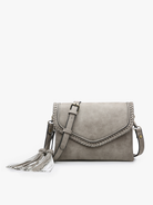 Sloane Flapover Crossbody - Grey { product_type }}