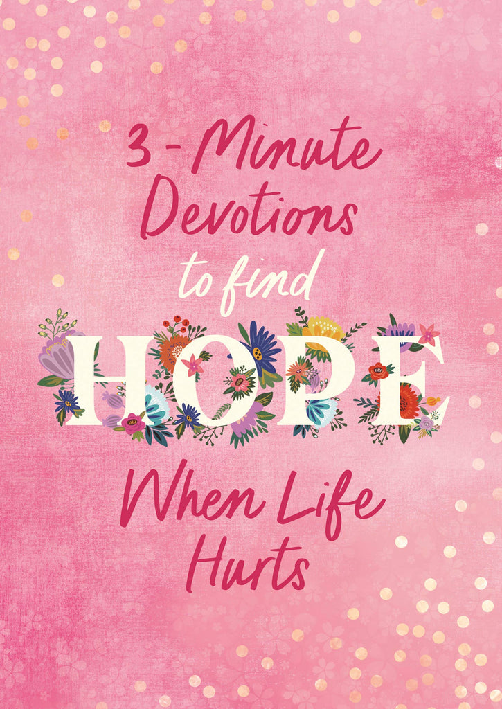 3-Minute Devotions to Find Hope When Life Hurts-Barbour Publishing, Inc.-Three Birdies Boutique, Women's Fashion Boutique Located in Kearney, MO