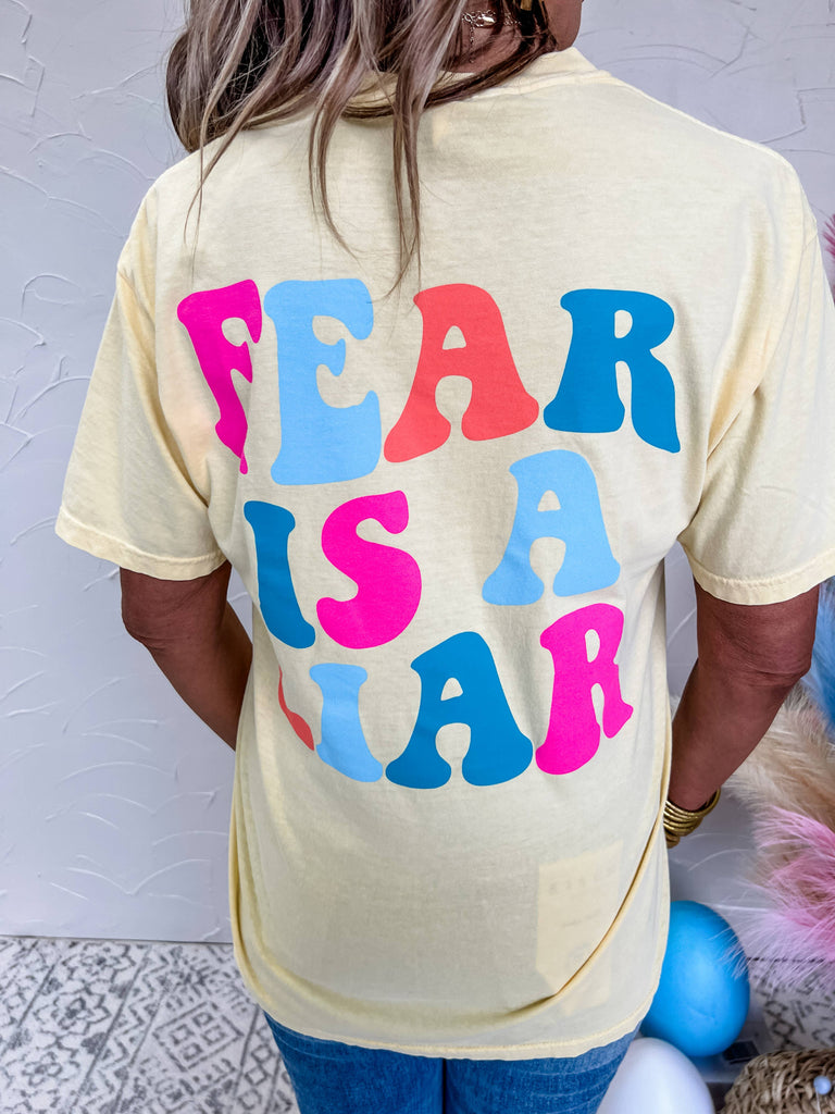 Fear is a Liar - Butter: Small-Pierce + Pine-Three Birdies Boutique, Women's Fashion Boutique Located in Kearney, MO