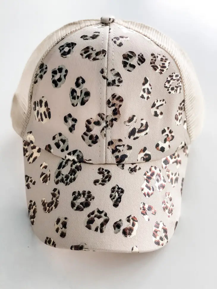 Leopard Print Trucker Hat-Trucker Hat-Harris Girls & Co.-Three Birdies Boutique, Women's Fashion Boutique Located in Kearney, MO