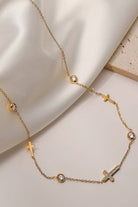 Cross Necklace Gold { product_type }}