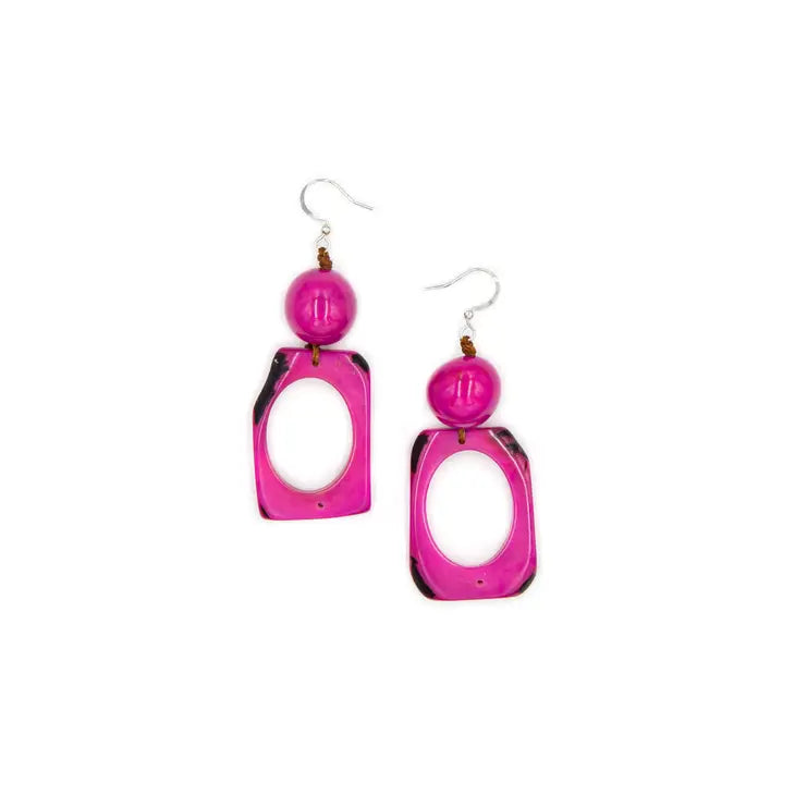 Alejandra Earrings-Earrings-Tagua-Three Birdies Boutique, Women's Fashion Boutique Located in Kearney, MO