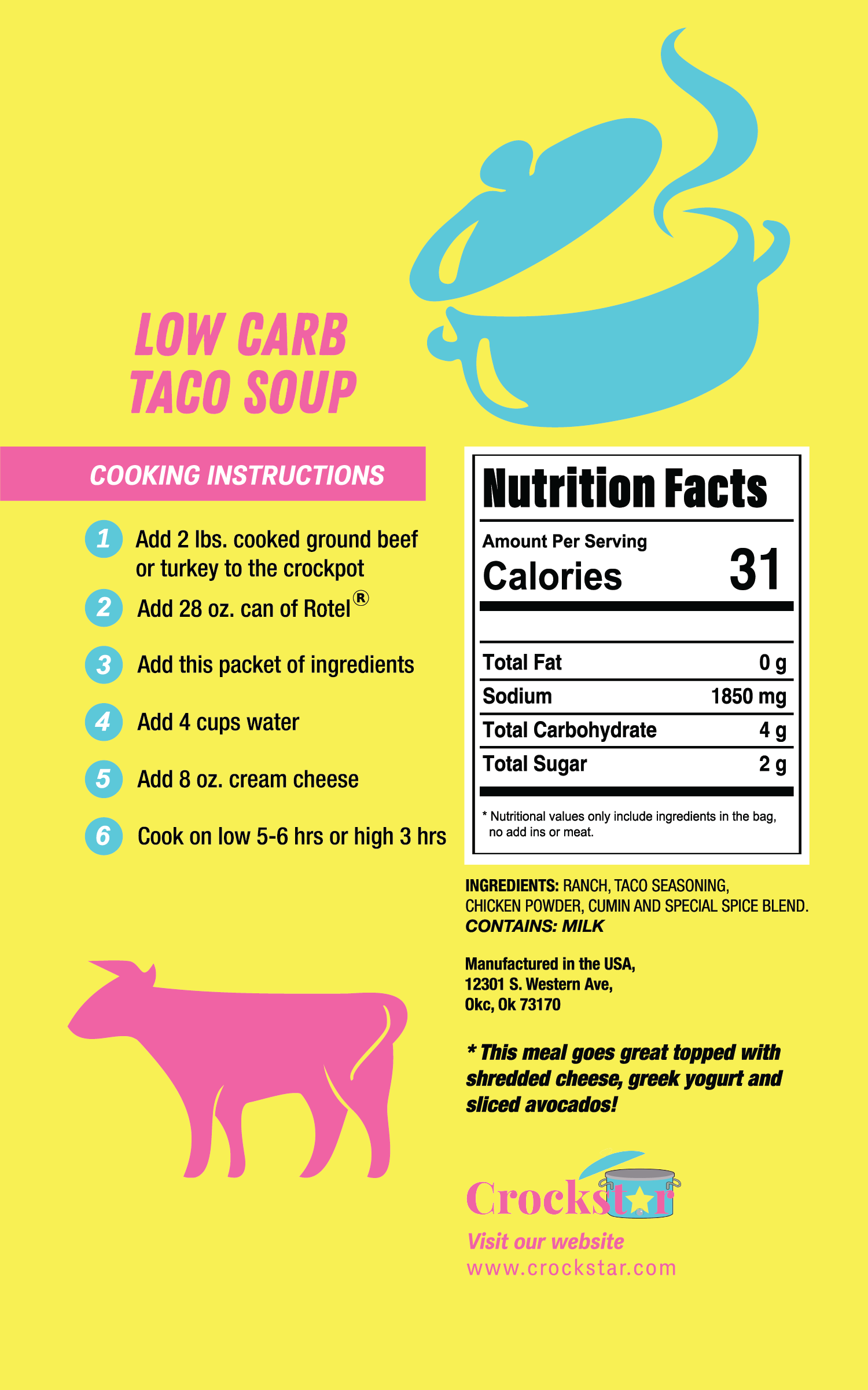 Low Carb Taco Soup { product_type }}
