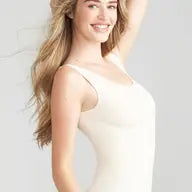 Lena Nylon Seamless Shaping Tank-Shapewear Tank-Yummie-Three Birdies Boutique, Women's Fashion Boutique Located in Kearney, MO