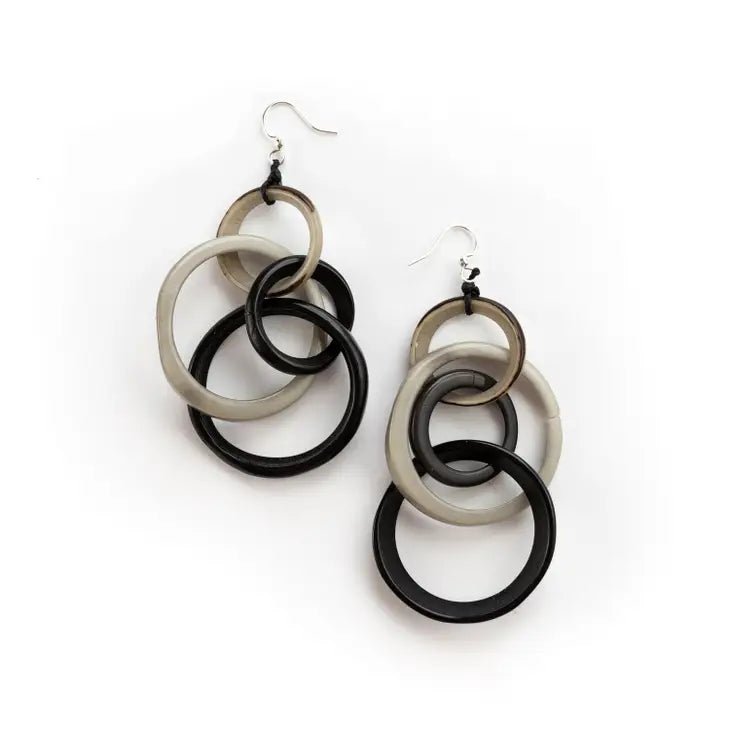 Yazmin Earrings-Earrings-Tagua-Three Birdies Boutique, Women's Fashion Boutique Located in Kearney, MO