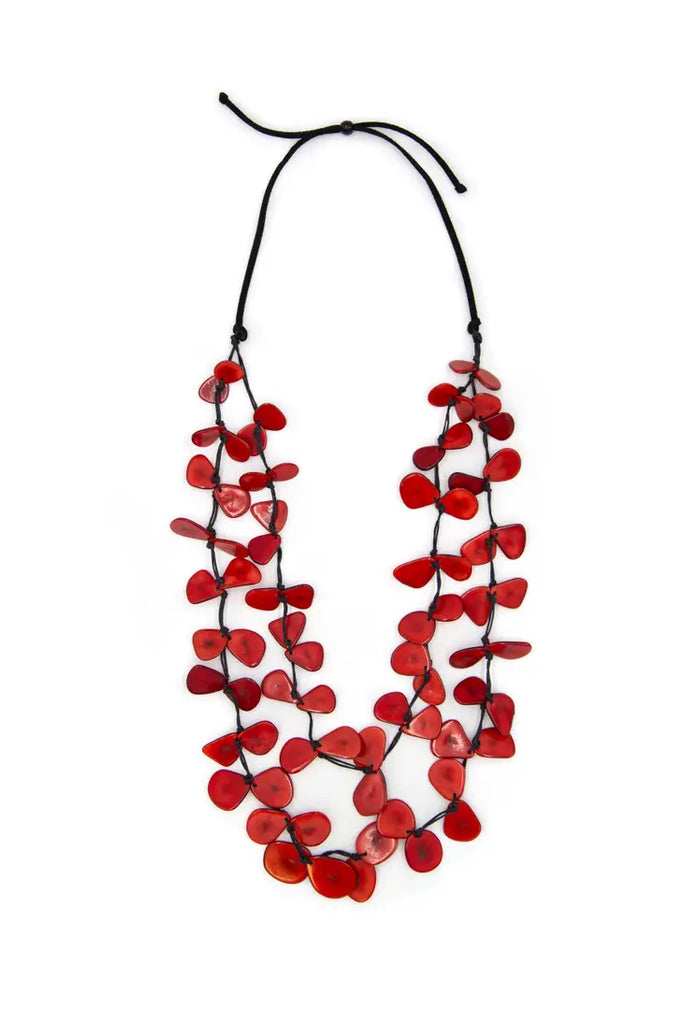 Cielo Necklace-Necklace-Tagua-Three Birdies Boutique, Women's Fashion Boutique Located in Kearney, MO