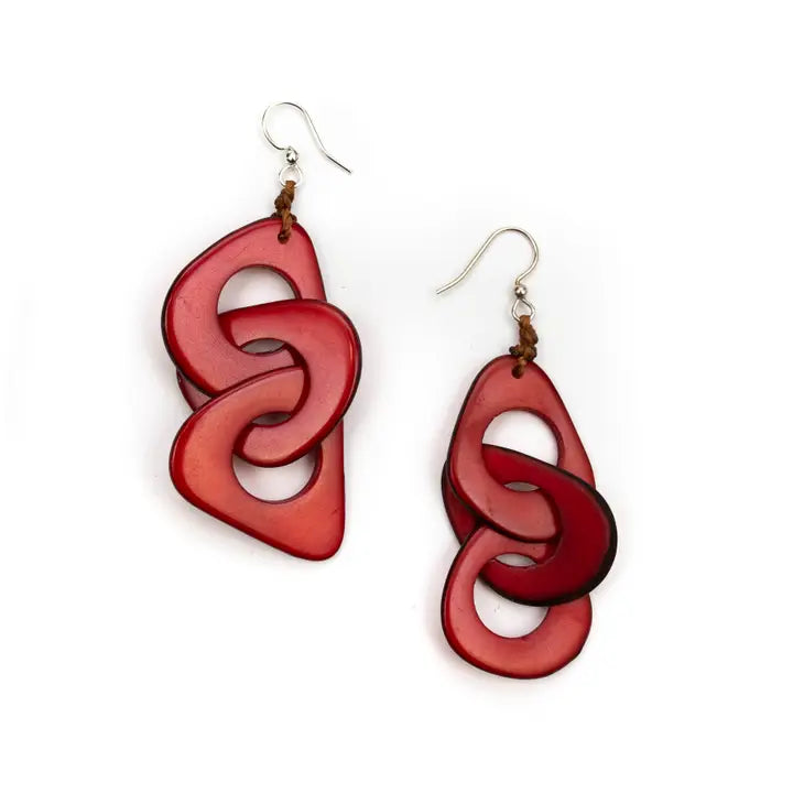 Vero Earrings-Earrings-Tagua-Three Birdies Boutique, Women's Fashion Boutique Located in Kearney, MO